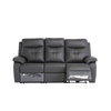 Comfortable and luxurious Melania 3 Seater Sofa Leather Recliner.
