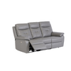 Transform your living room with the Melania 3 Seater Leather Recliner.
