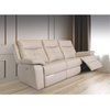 Comfortable three seater couch with lumbar support

