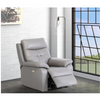 Contemporary recliner chair with premium leather finish
