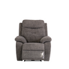 Comfortable recliner chair with electric reclining function.
