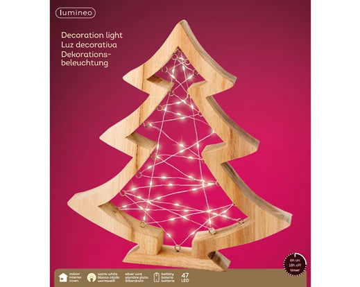 Micro LED Frame Light Wood Tree