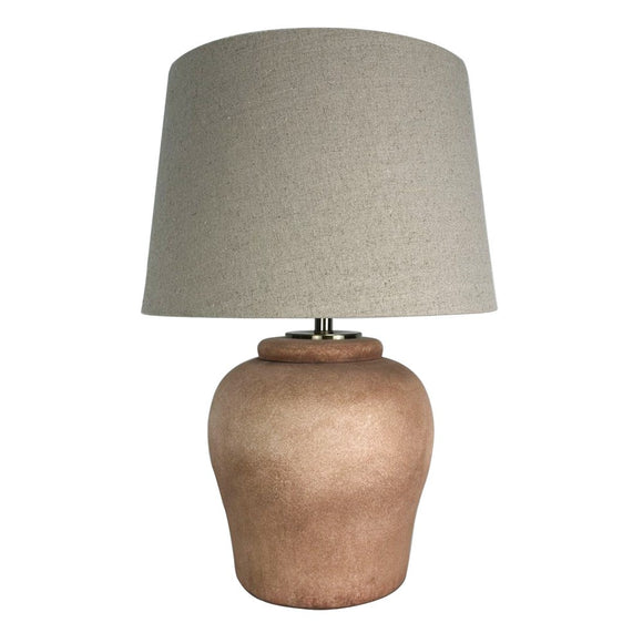 Modern stone table lamp with elegant design