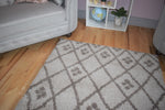 Milo Geometric Rug Beige 06 picture of the corner