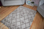 Milo Geometric Rug Beige 06 lifestyle picture