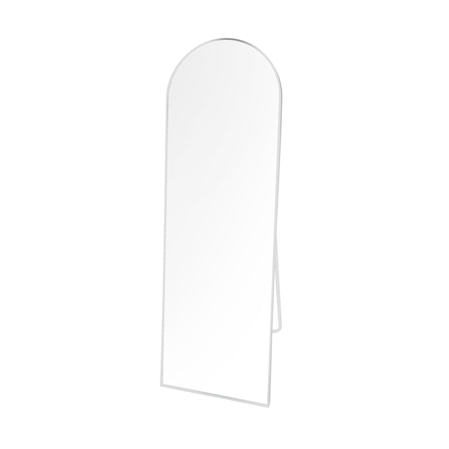 Modena Floor Standing Mirror White 160cm – Modern Full-Length Floor Mirror