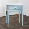 Monroe 1 Drawer Accent Table With Marble Top Sage in bedroom decor