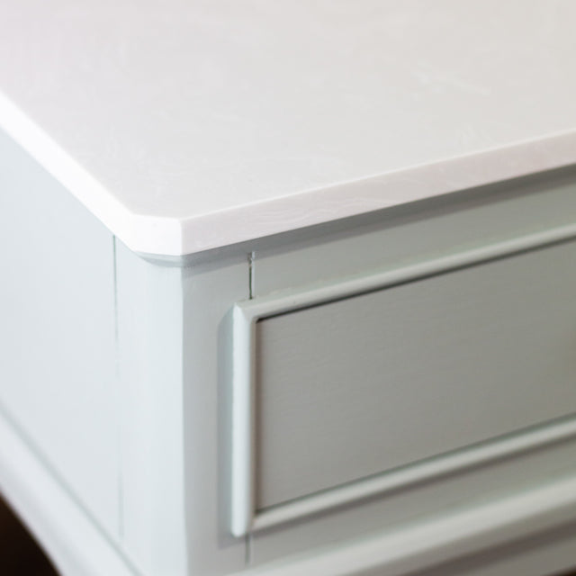 Monroe 2 Drawers Bedside Table Sage