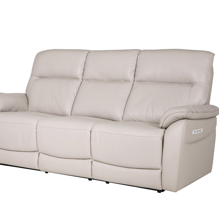Nerano 3 Seater Sofa Cashmere Electric Recliner