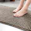 Super Absorbent Bathroom Accessories - Noodle Bath Mat Walnut
