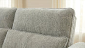 Nora Sectional Corner Sofa Recliner Grey RHF