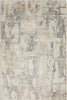Elegant Rustic Textures Rug 06 Beige Grey runner for hallway spaces
