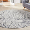 Contemporary Rustic Textures Rug - Circle Rug Design

