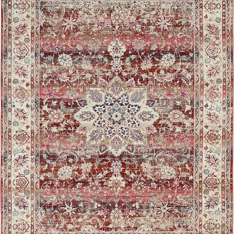 Nourison Vintage Kashan Rug 01 Red - Runner