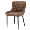 Elegant leather dining chair for dining room
