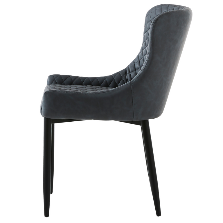 Ottowa Dining Chair PU Leather Grey