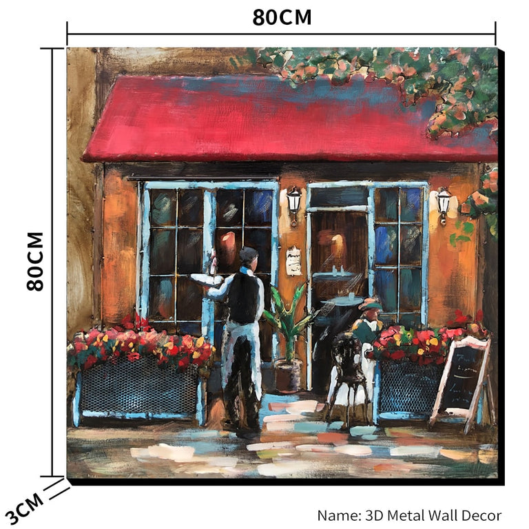 Outdoor Restaurant Wall Art