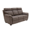 Elevate your living space with the Ovation 3 Seater Sofa in Brown.