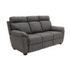 Transform your living space with the Ovation 3 Seater Sofa in Grey.
