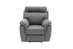 Foys recliner armchair in grey – elevate your lounging experience.