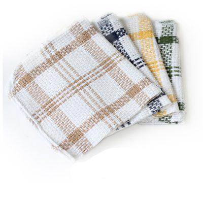 Pack of 4 Basket Weave Dishcloth
