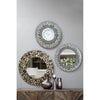 Palu Round Mirror Black & Gold lifestyle picture 
