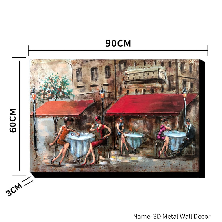 Parisian Cafe Wall Art