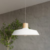 Pendant light Sollux Lighting Pendant Lamp AFRA illuminating a modern kitchen