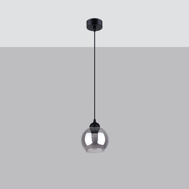 Sollux Lighting Pendant Lamp ALINO 1 Black