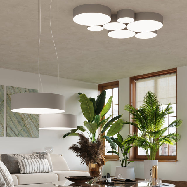 Sollux Lighting Pendant Lamp ARENA 35 Grey
