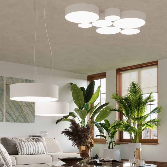 Sollux Lighting Pendant Lamp ARENA 45 White