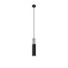 Pendant ceiling lights Sollux Lighting Pendant Lamp BORGIO 1 Black for contemporary interiors