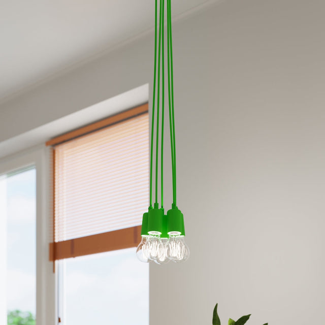 Sollux Lighting Pendant Lamp DIEGO 1 Green