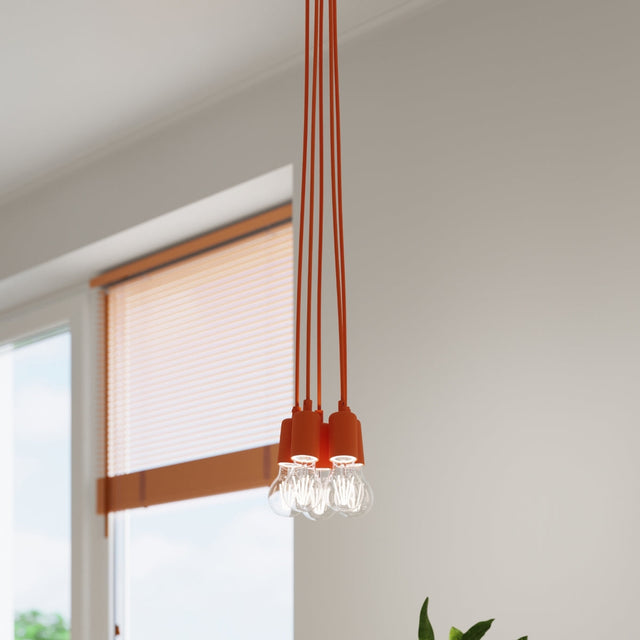 Sollux Lighting Pendant Lamp DIEGO 1 Orange