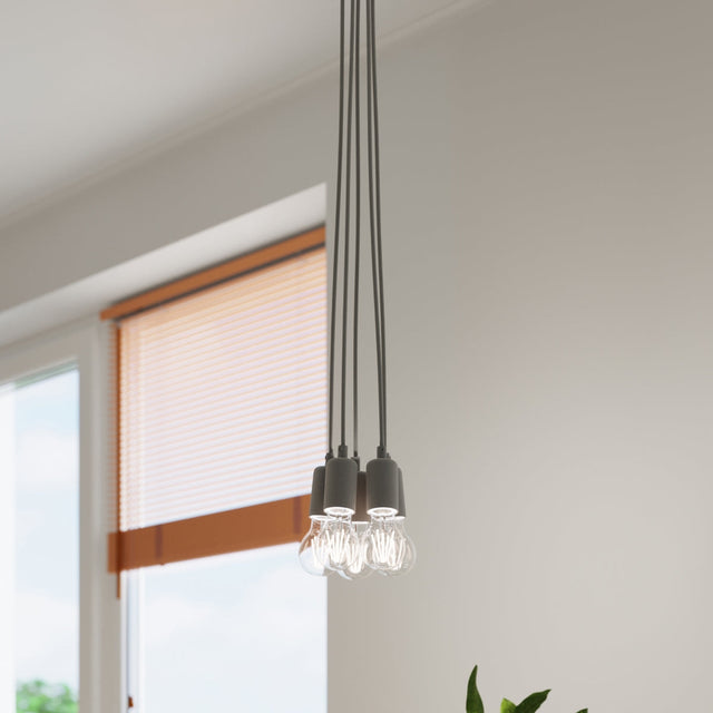 Sollux Lighting Pendant Lamp DIEGO 3 Grey
