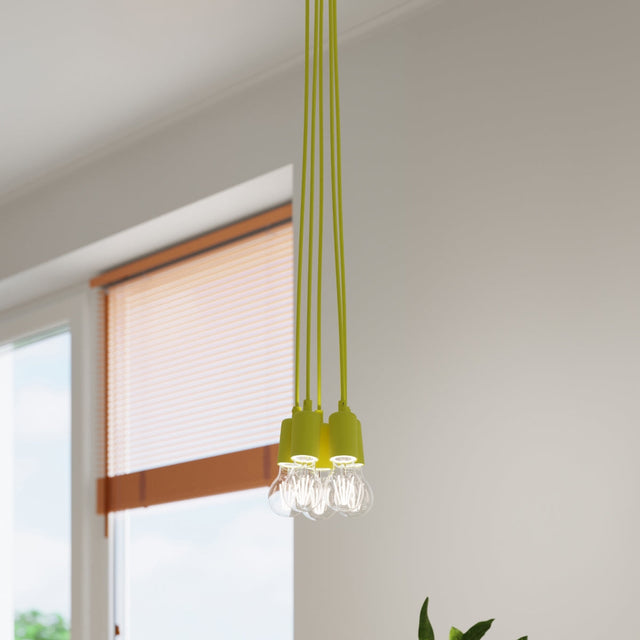 Sollux Lighting Pendant Lamp DIEGO 3 Yellow