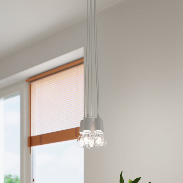Sollux Lighting Pendant Lamp DIEGO 5 White