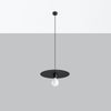 Elegant ceiling lamp for bedroom Sollux Lighting Pendant lamp FLAVIO black