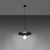 Stylish pendant ceiling lamp for kitchen Sollux Lighting Pendant lamp FLAVIO black