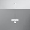 Stylish pendant ceiling lamp for kitchen Sollux Lighting Pendant Lamp FLAVIO white