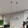 Pendant lamp GATE black stylish and original shape attracts attention