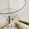 Elegant pendant light fixture, Sollux Lighting Pendant Lamp HOLAR 1 Black.
