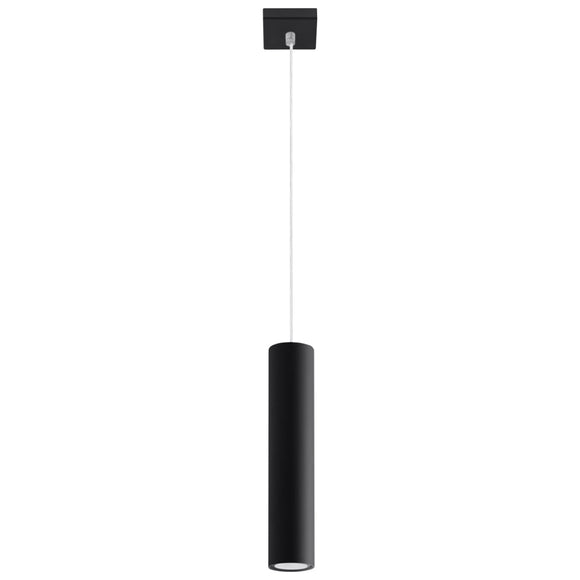 Industrial pendant Sollux Lighting Pendant lamp LAGOS 1 black