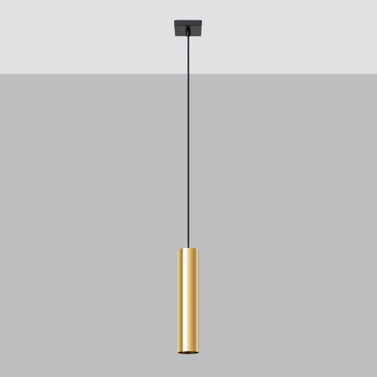 Sollux Lighting Pendant Lamp LAGOS 1 Polished Gold