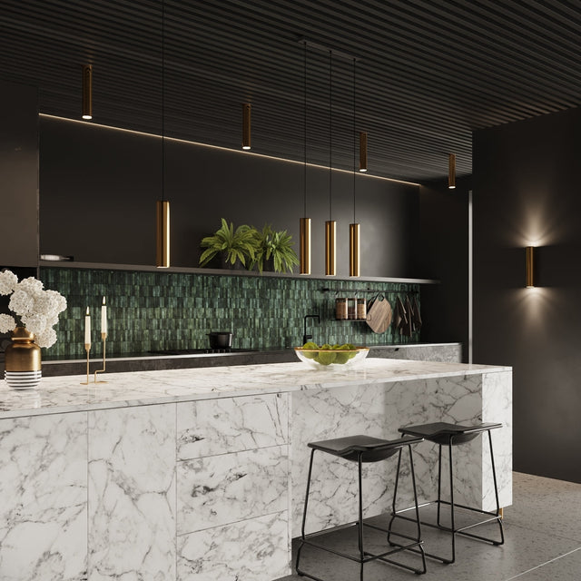 Sollux Lighting Pendant Lamp LAGOS 1 Polished Gold