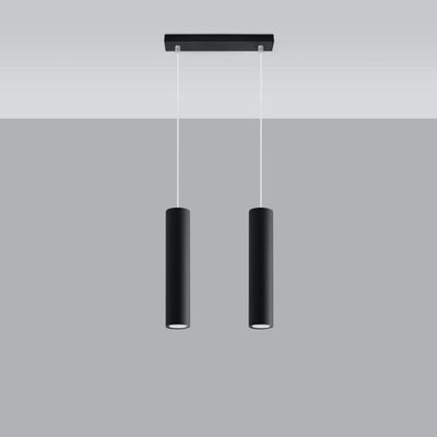 Sollux Lighting Pendant Lamp LAGOS 2 Black