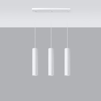 Sollux Lighting Pendant Lamp LAGOS 3L White