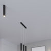 Industrial pendants Sollux Lighting Pendant Lamp LAGOS 3P Black