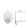 Unique Sollux Lighting Pendant Lamp LEHDET White for luxury interiors.
