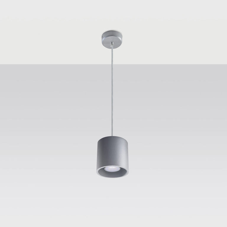 Sollux Lighting Pendant Lamp ORBIS 1 Grey